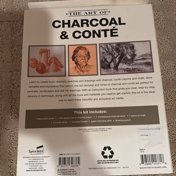 Charcoal Drawing Set - Picture 7 of 7